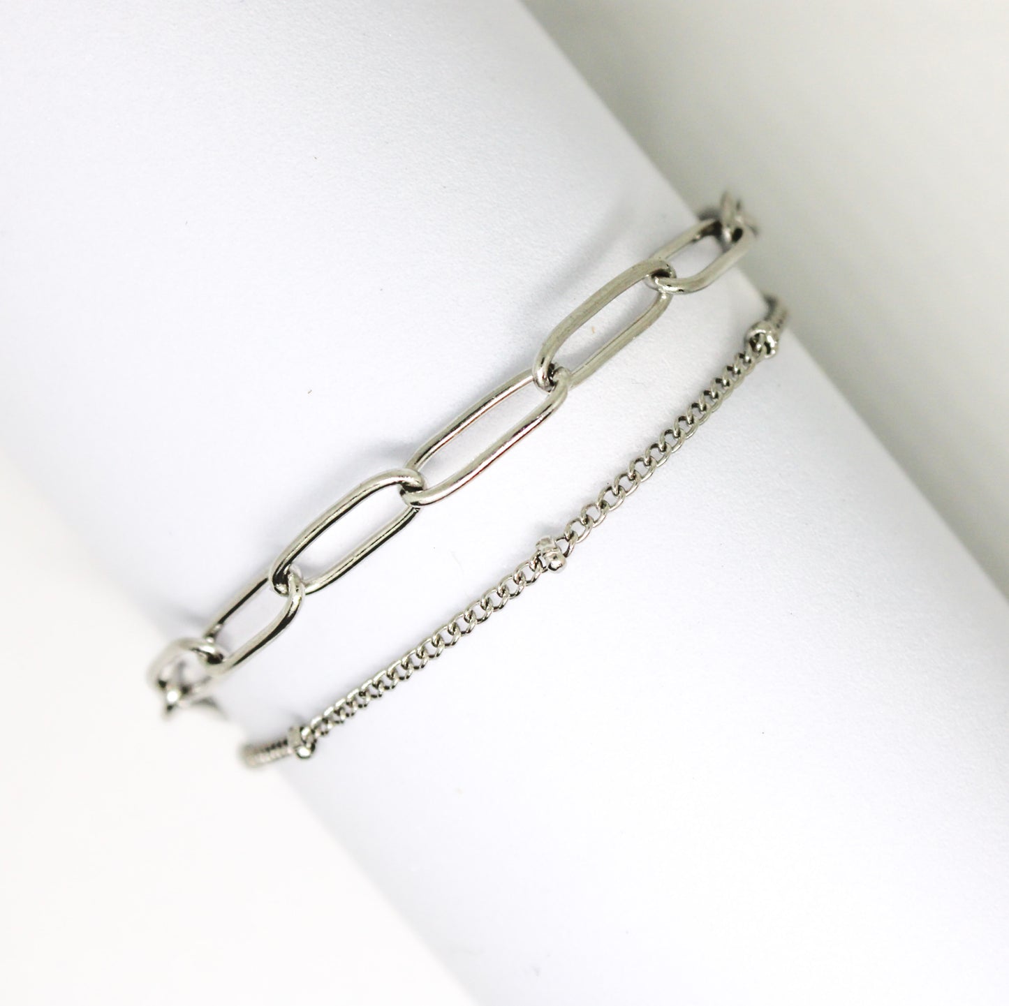 PULSERA FUSIÓN PLATA